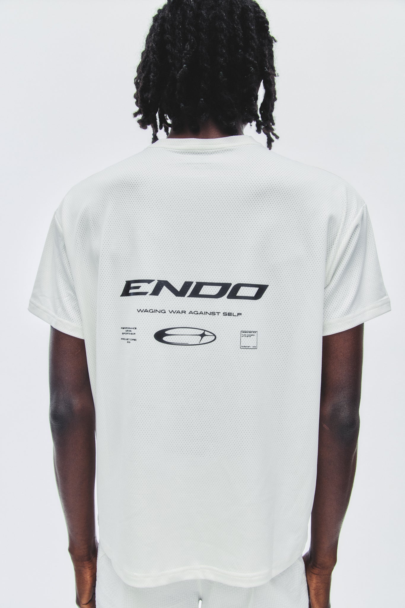 White Performance Tee