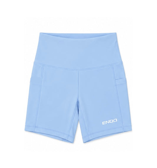 Women's 5" Compression shorts - Sky Blue