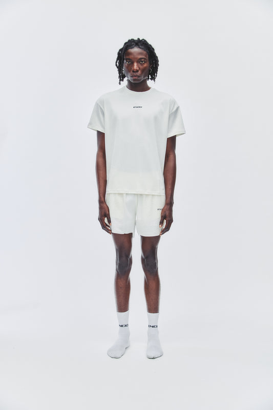 White Performance Tee