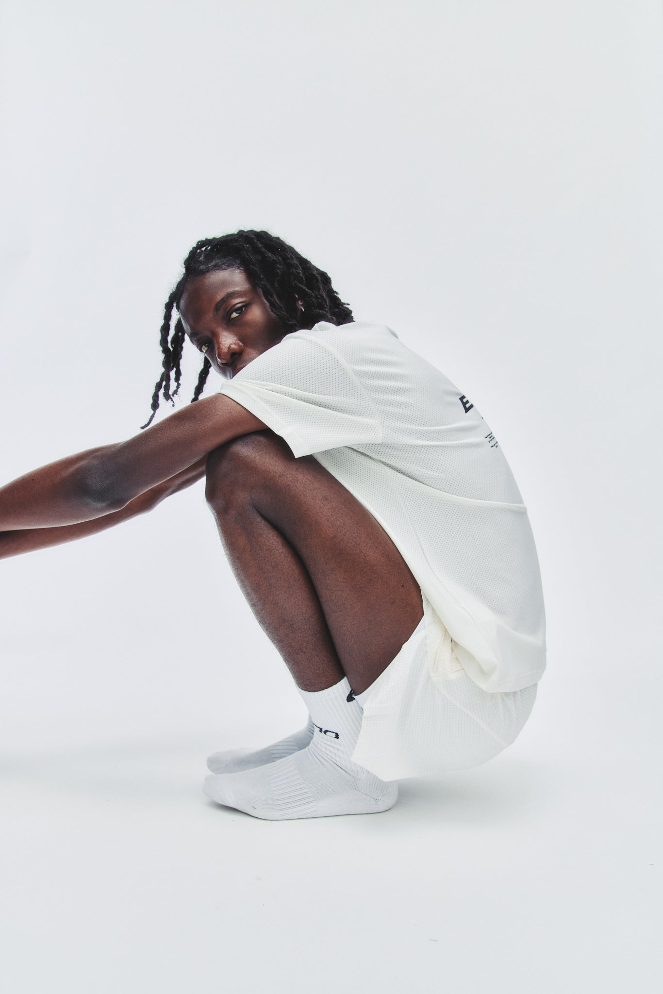 White Performance Tee