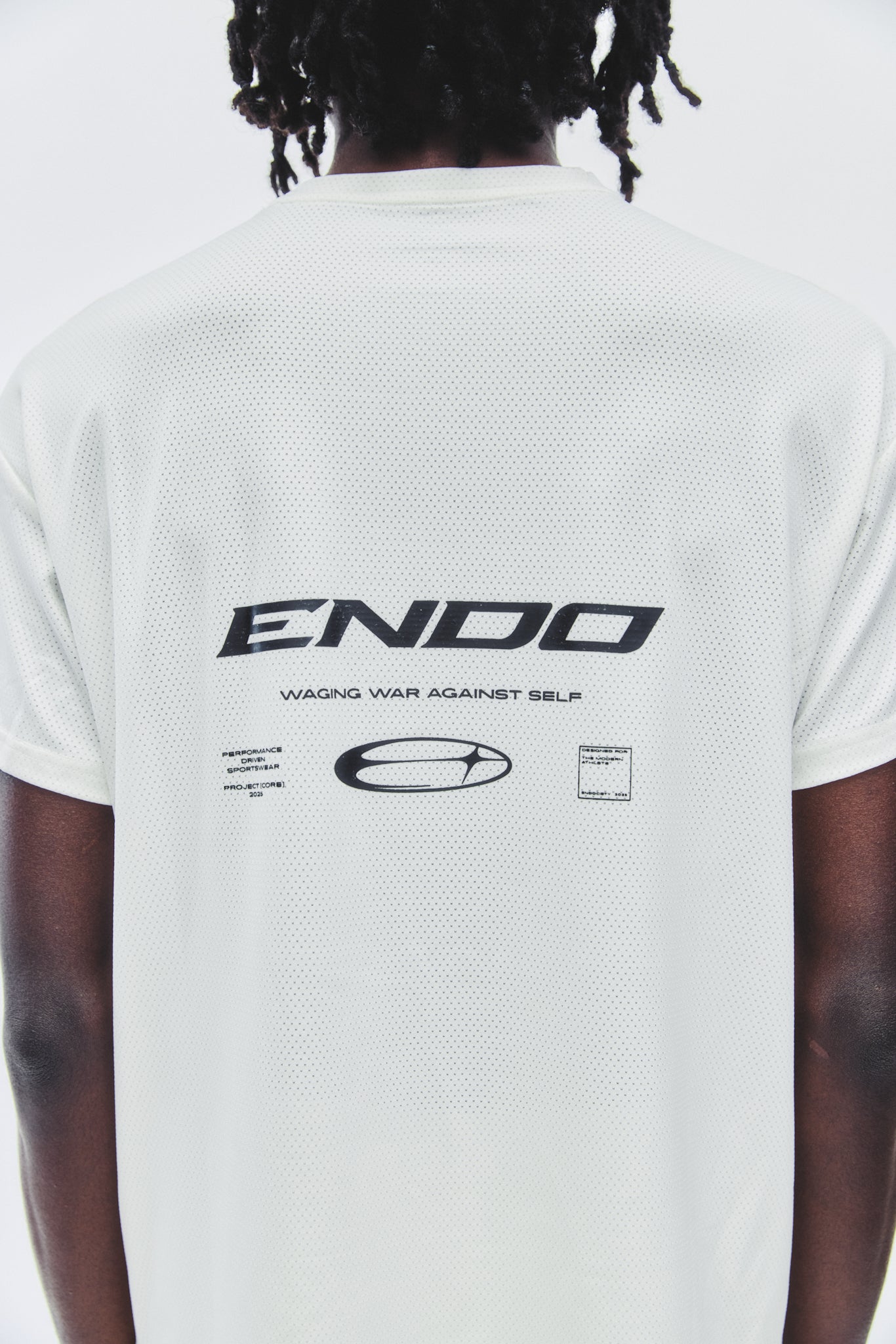 White Performance Tee