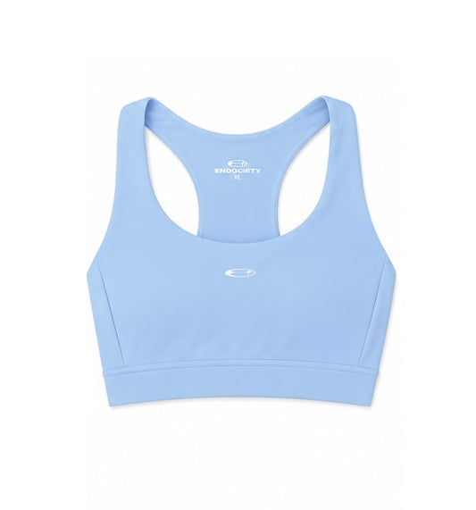 Women's Performance Bra Scoop Neck - Sky Blue