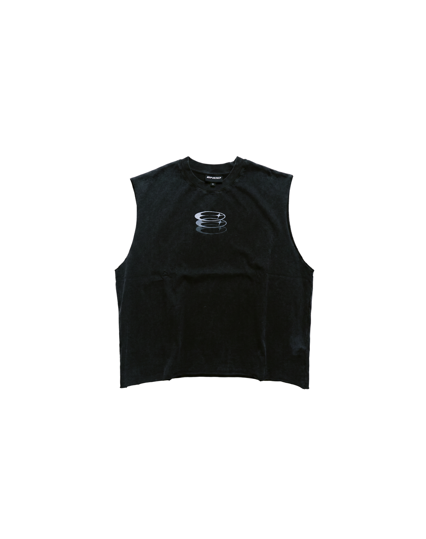 Washed Black Cutoff