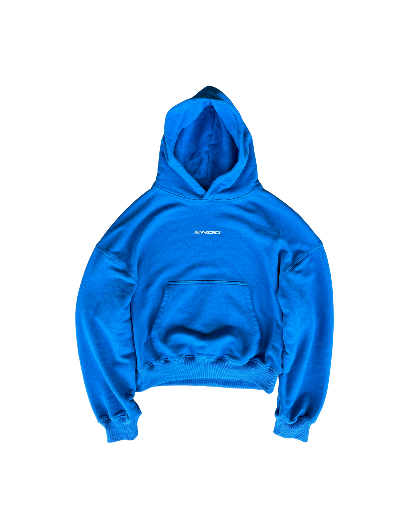 Heavy Weight Cobalt Blue Hoodie