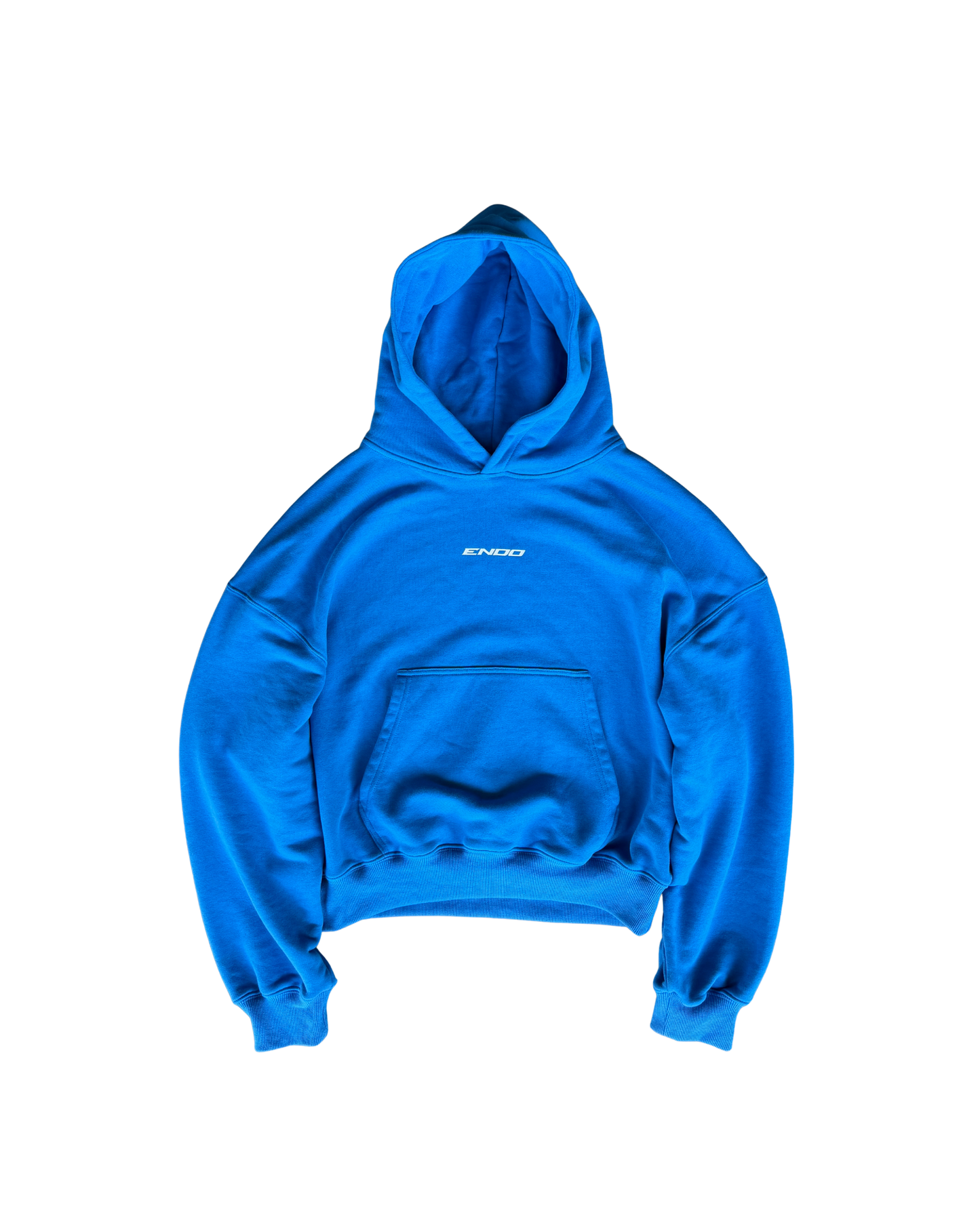 Heavy Weight Cobalt Blue Hoodie