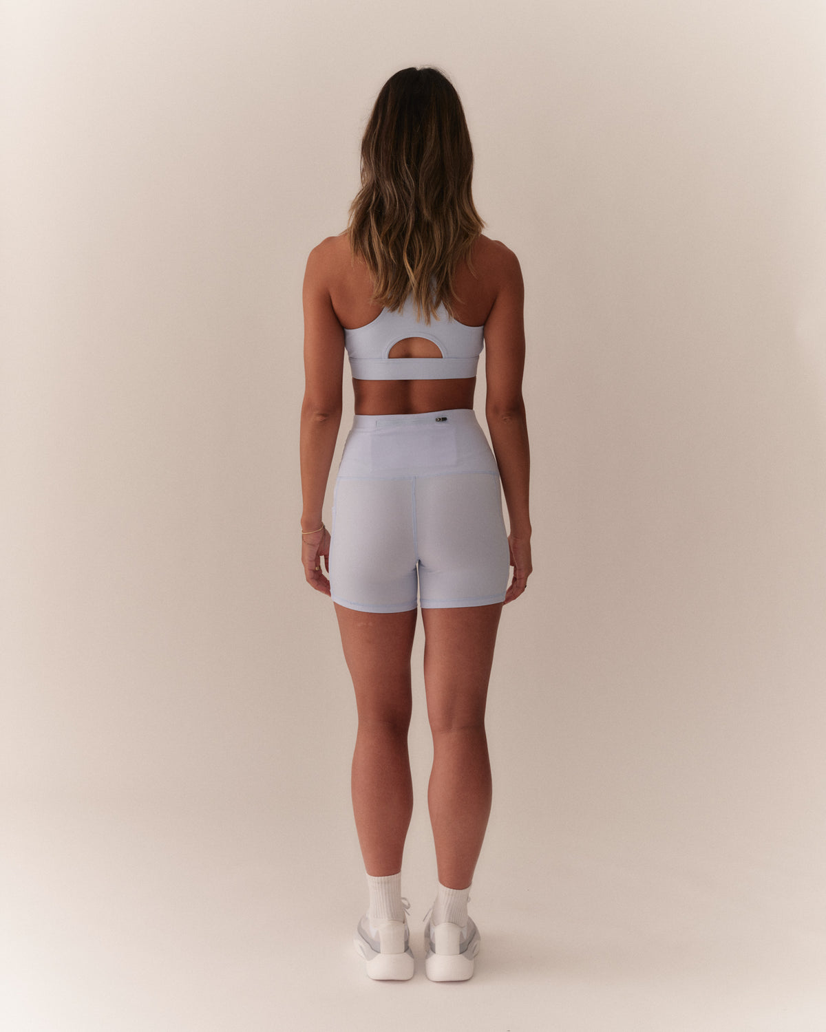 Women's 5" Compression shorts - Sky Blue