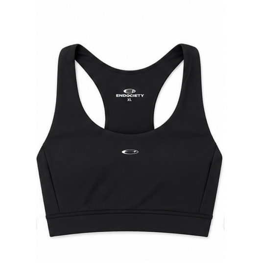 Women's Performance Bra Scoop Neck - Black